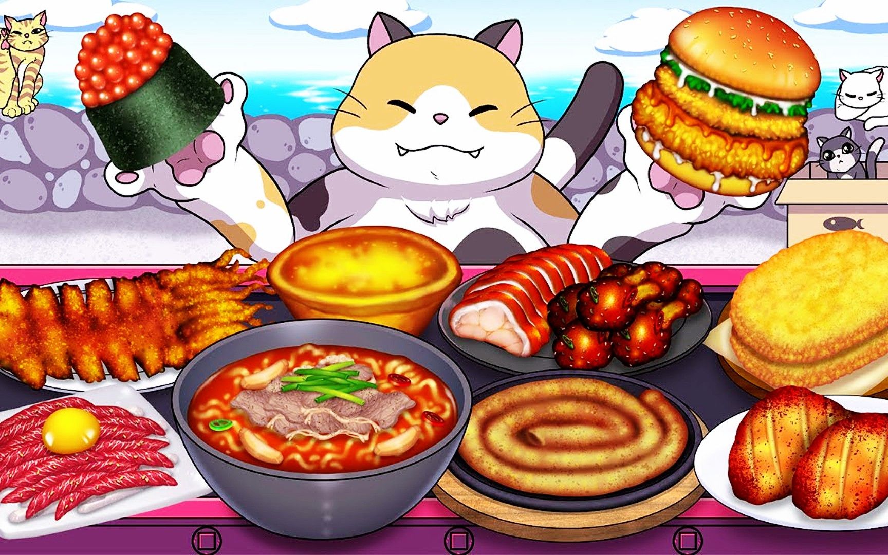美食模板动画视频下载免费观看(美食模板动画视频下载免费)